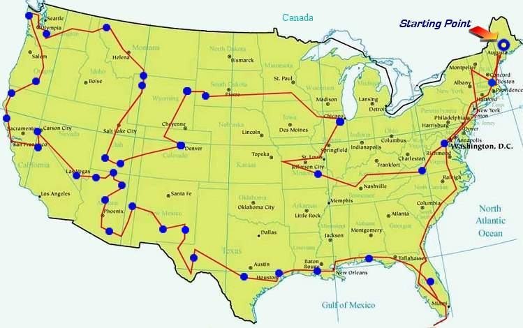    Click a blue dot to navigate   